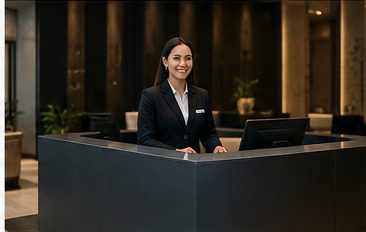 Front of house concierge team