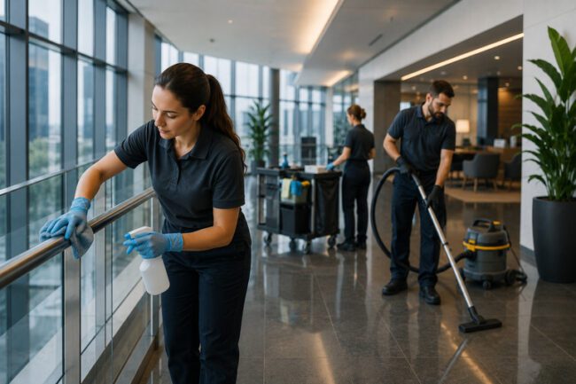 Daily scheduled cleaning
