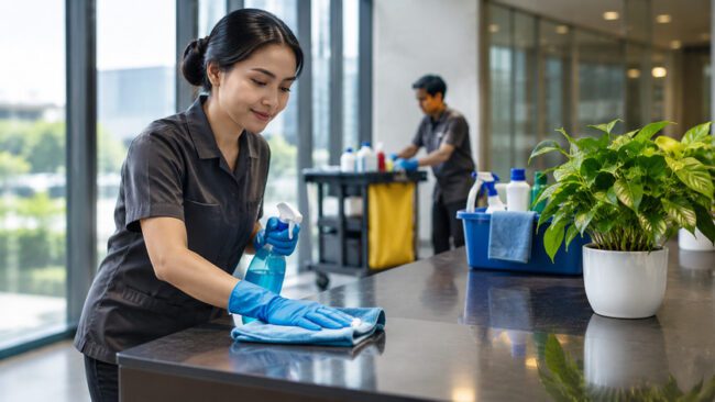 Washroom hygiene services